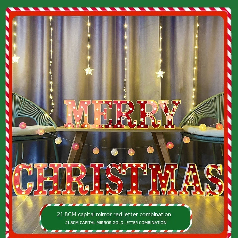 LED Merry Christmas Letter Lights