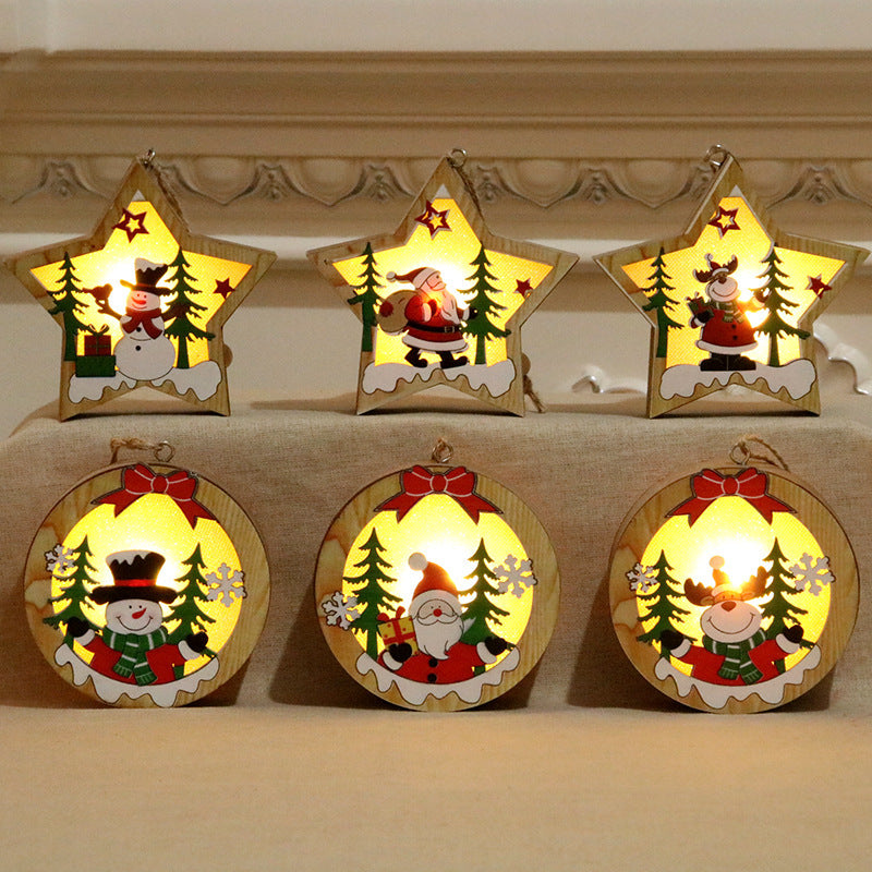 Rustic Radiance Christmas Ornaments