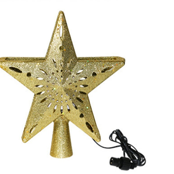 LED Star Snowflake Tree Top Projector