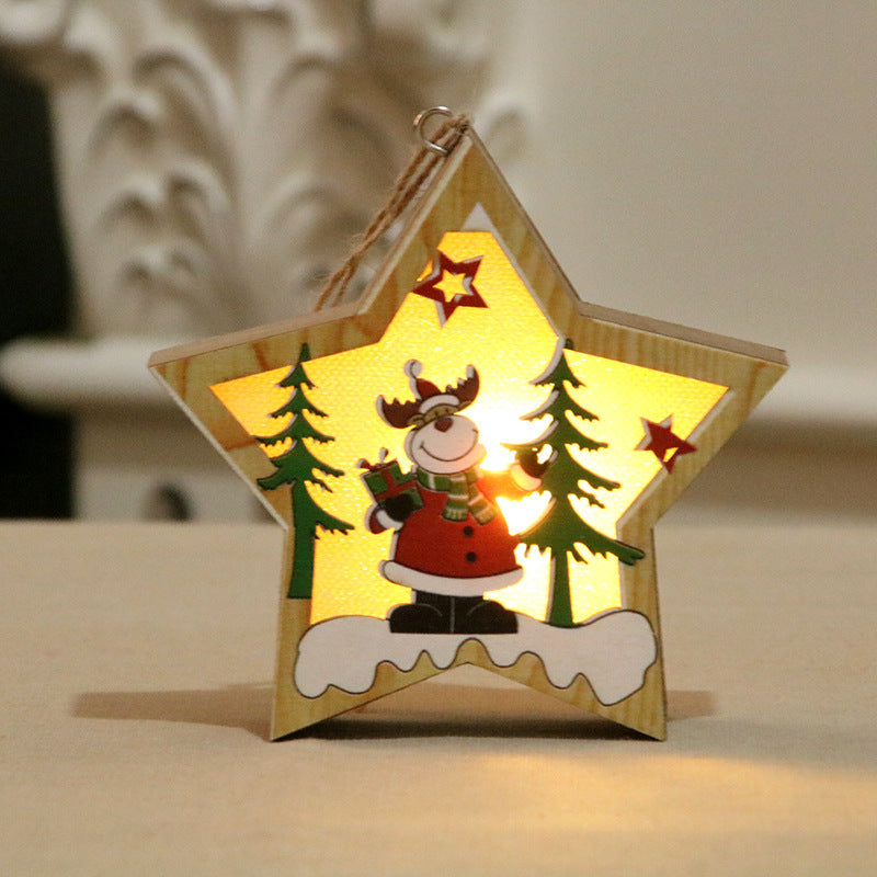 Rustic Radiance Christmas Ornaments