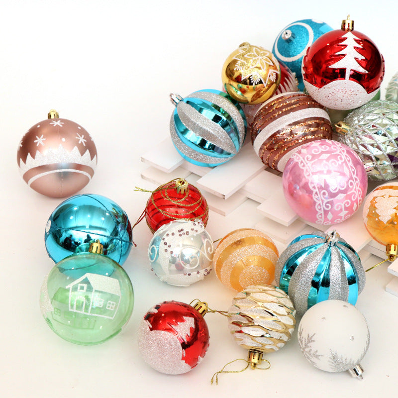 Hand-Painted Christmas Ball Craft