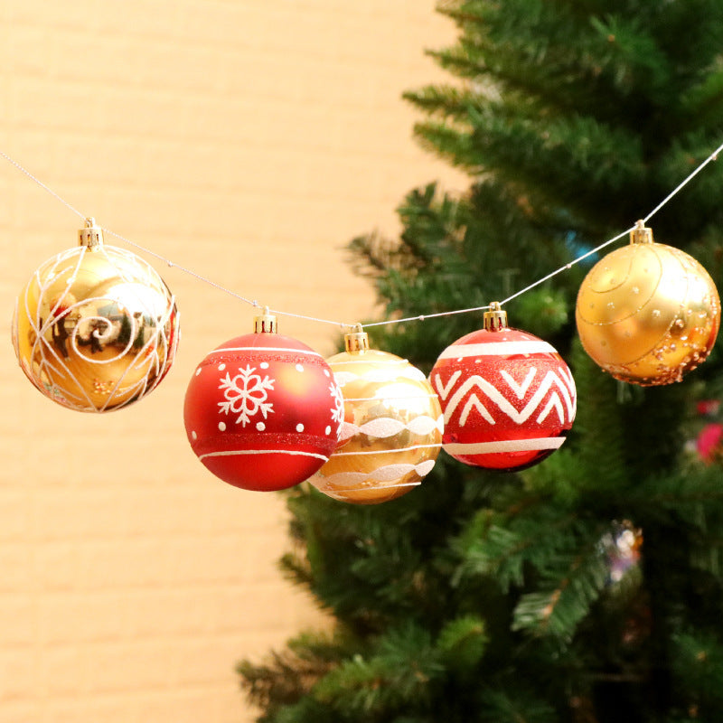Hand-Painted Christmas Ball Craft