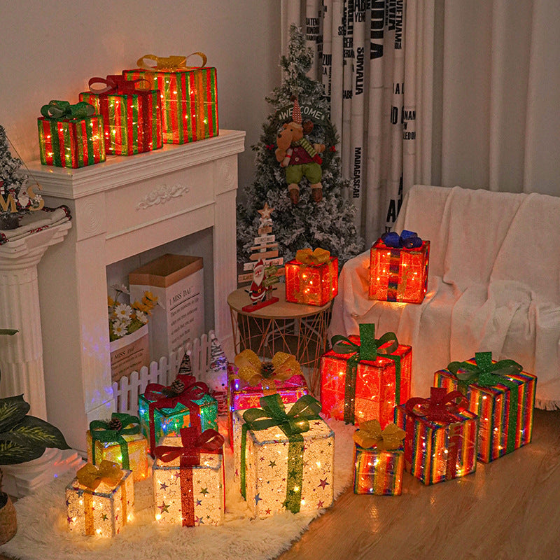 Glow-in-the-Dark Holiday Gift Boxes