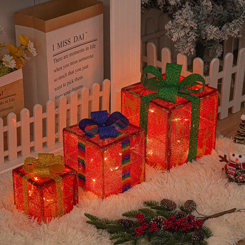 Glow-in-the-Dark Holiday Gift Boxes