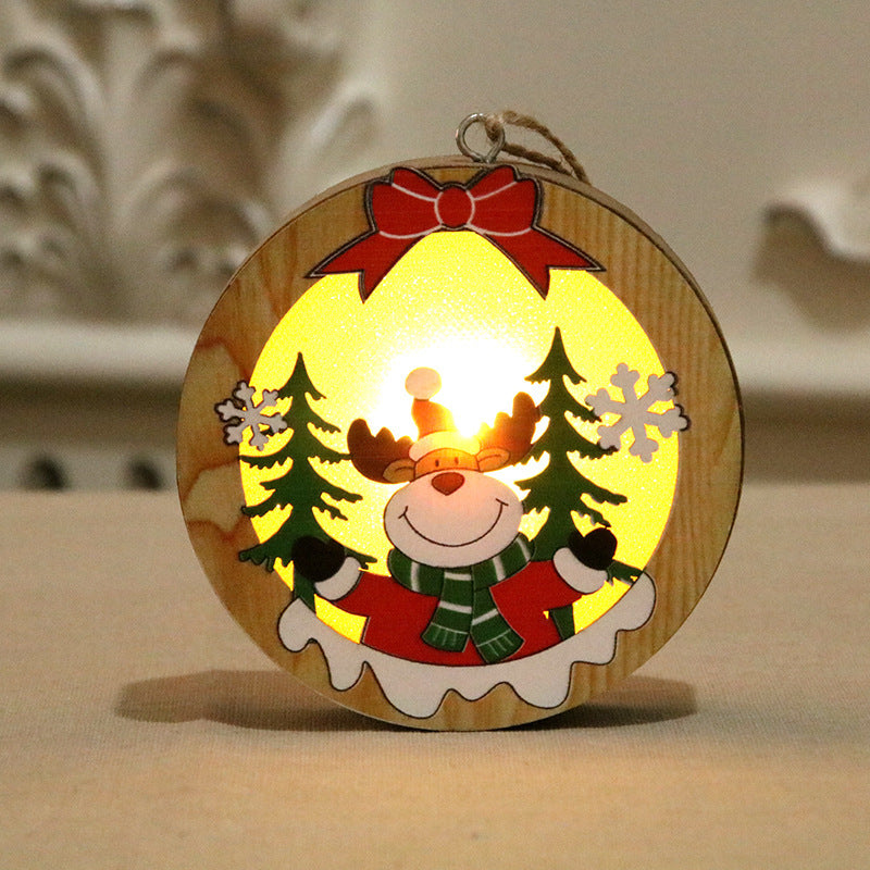 Rustic Radiance Christmas Ornaments
