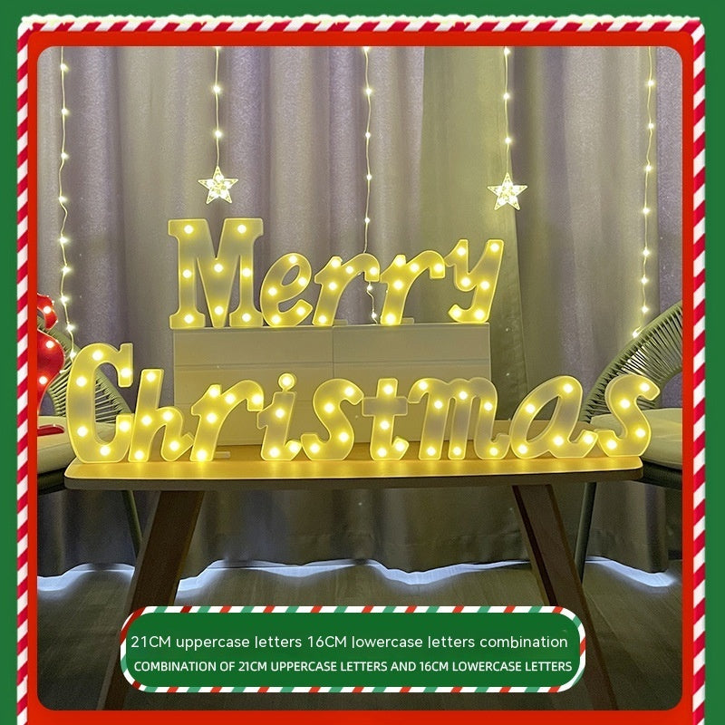 LED Merry Christmas Letter Lights