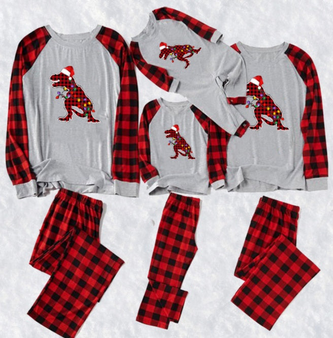 Cozy Plaid Patchwork Christmas Matching Outfits
