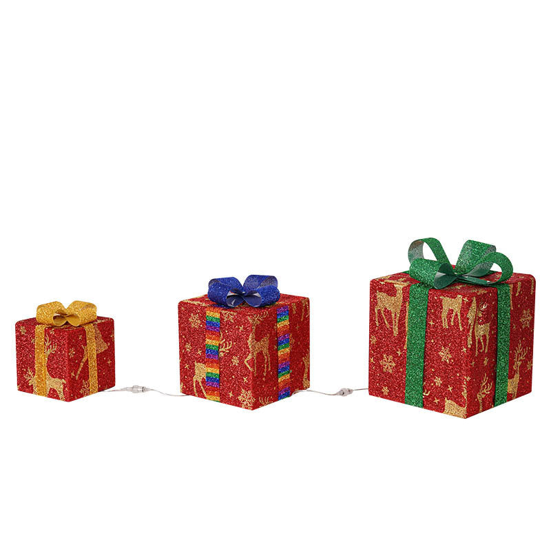 Glow-in-the-Dark Holiday Gift Boxes
