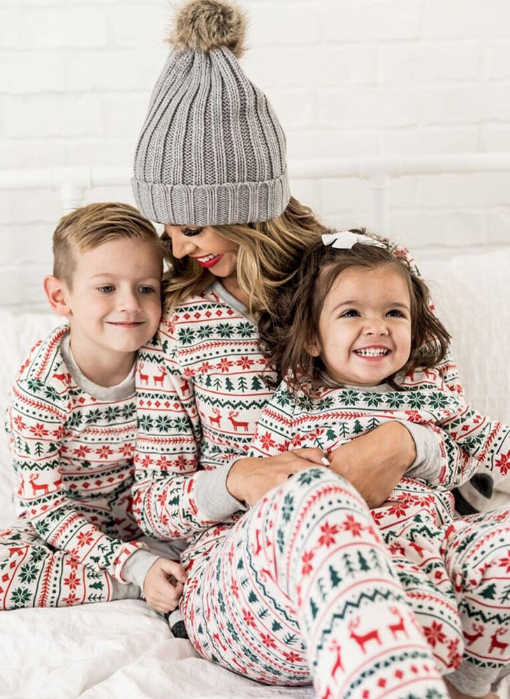 Plaid Patchwork Christmas Outfits for Families
