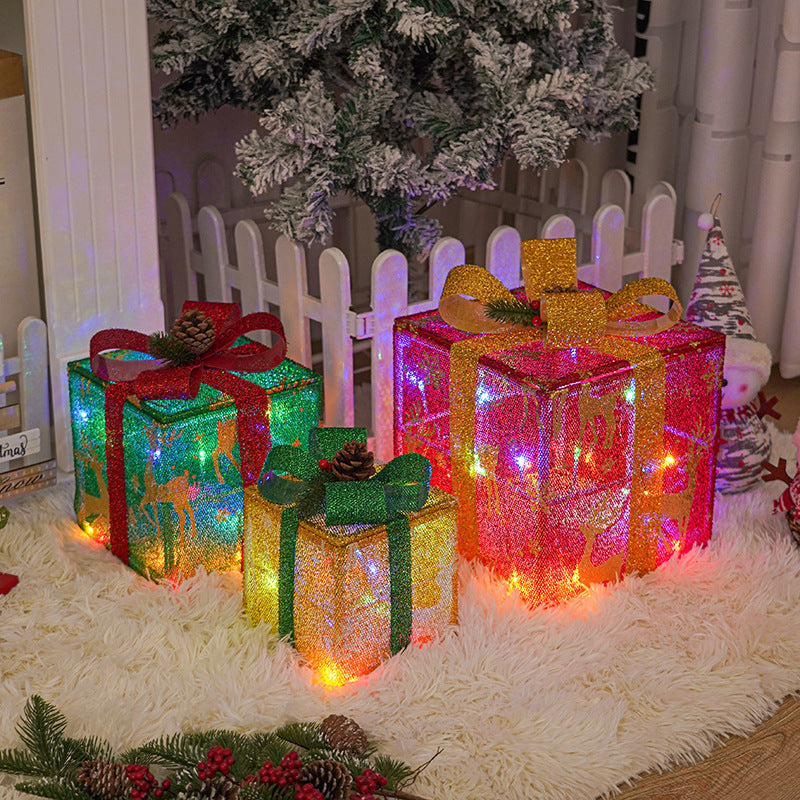 Glow-in-the-Dark Holiday Gift Boxes
