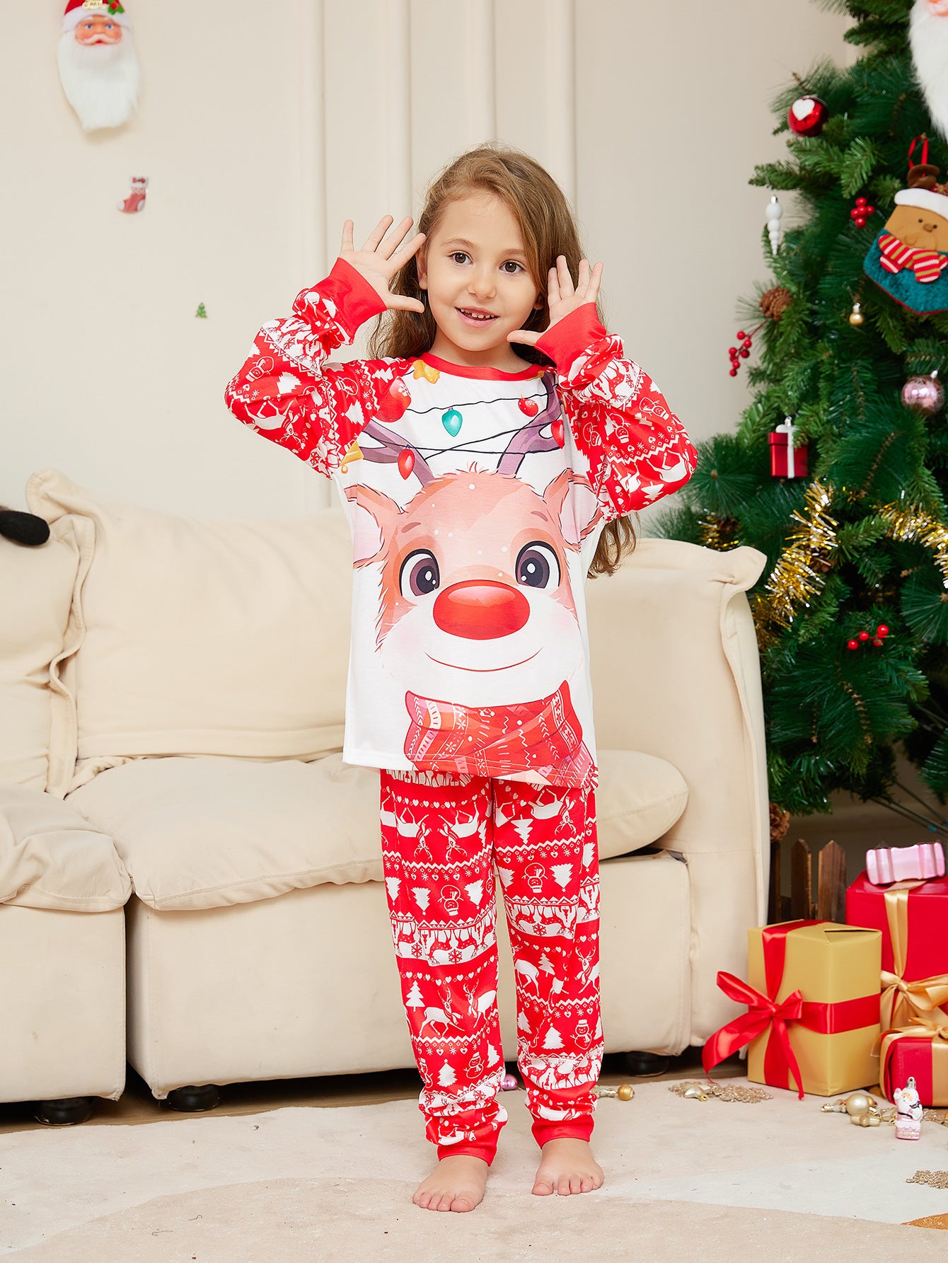 Family Matching Pajamas for Christmas and New Year