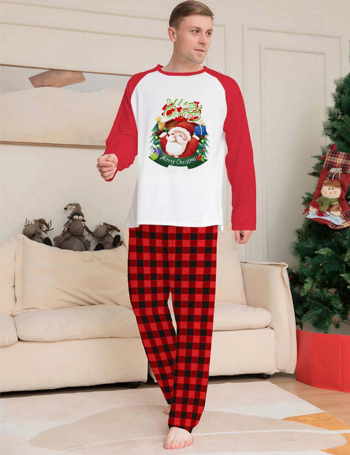 Christmas   Plaid Pajama Set for the Whole Family