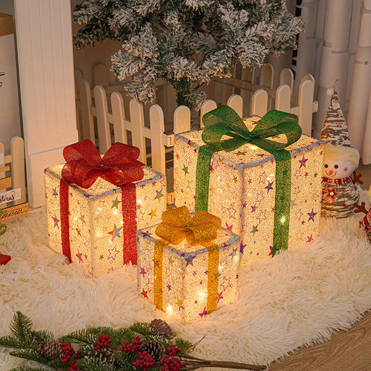 Glow-in-the-Dark Holiday Gift Boxes