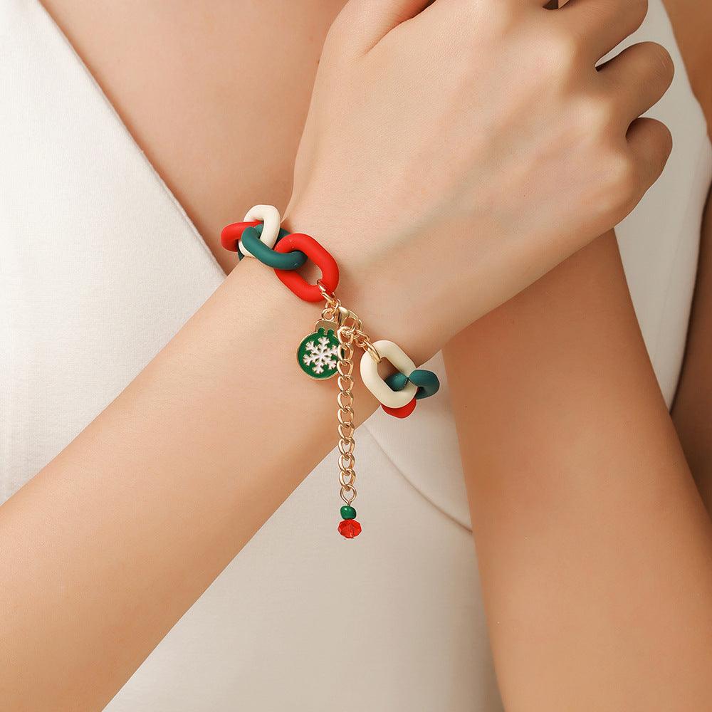 Jingle Charm Holiday Bracelet