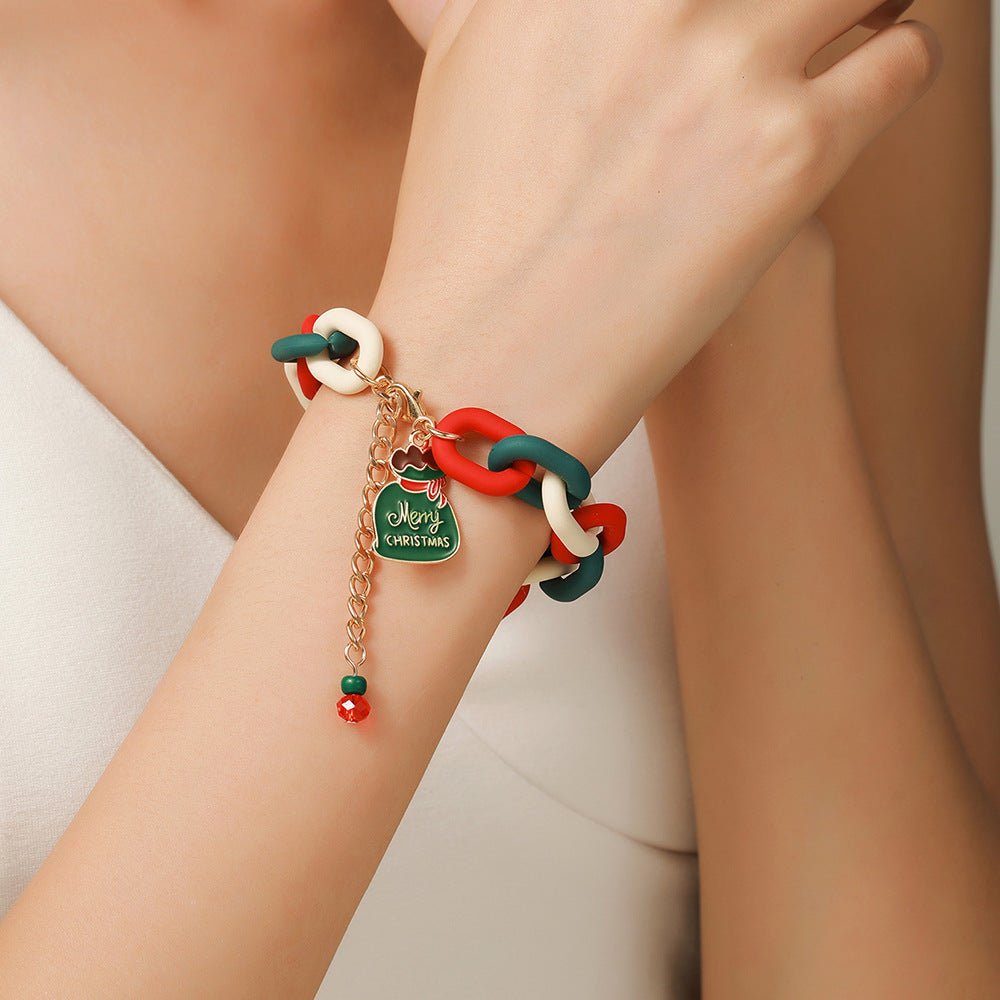 Jingle Charm Holiday Bracelet