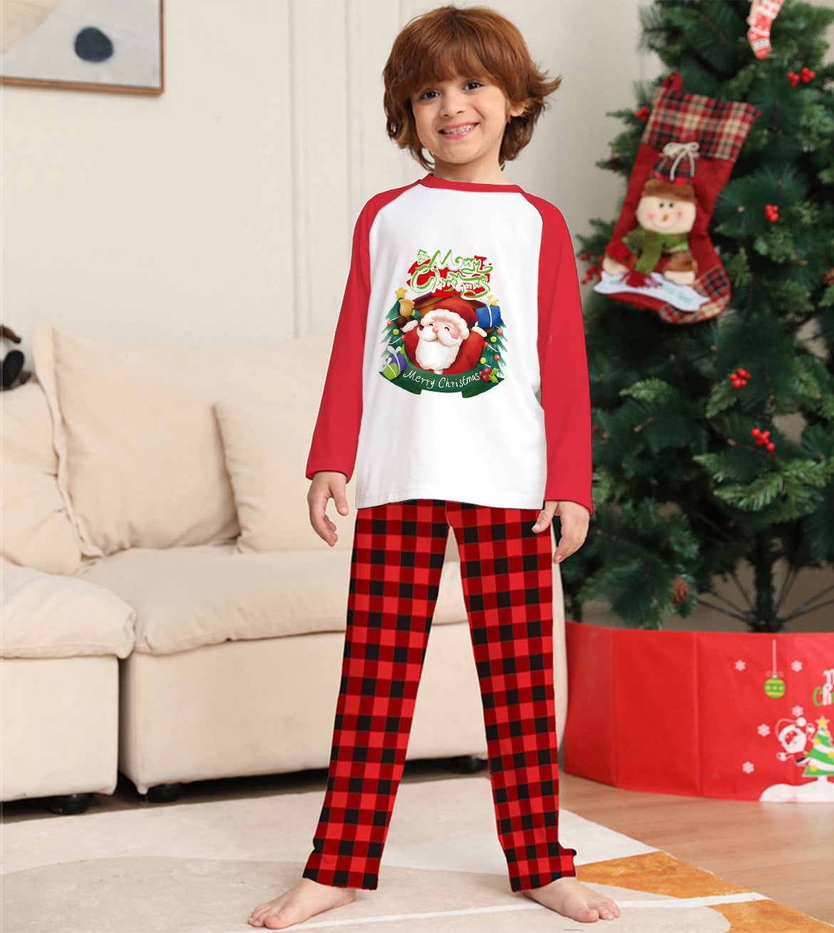 Christmas   Plaid Pajama Set for the Whole Family