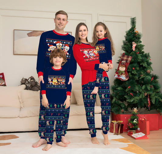 Holiday Deer Print Pajamas for Families