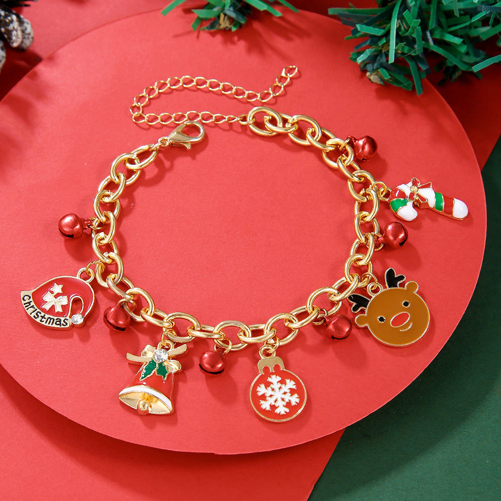 Jingle Charm Holiday Bracelet