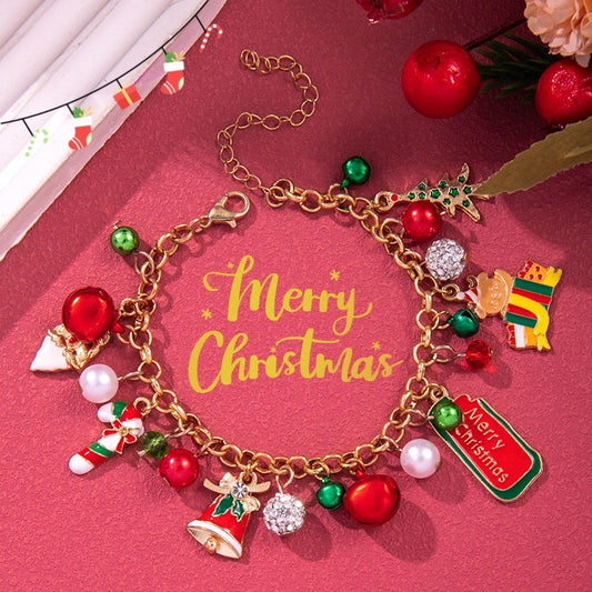 Jingle Charm Holiday Bracelet
