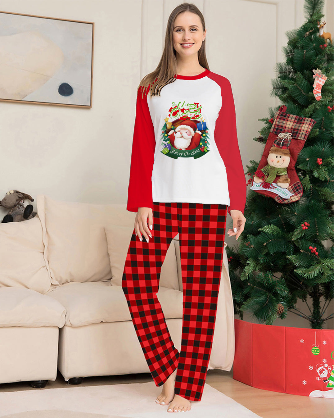 Christmas   Plaid Pajama Set for the Whole Family