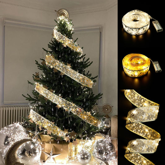Ribbon Bow Tie Fairy String Lights